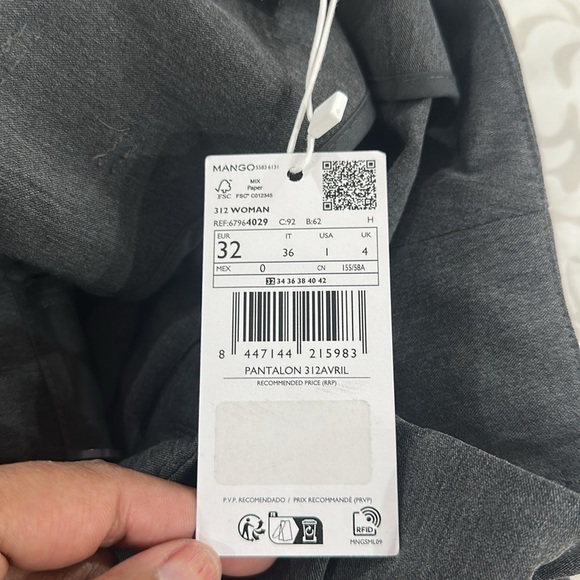 Gray Pants Size 1 - Picture 3 of 5